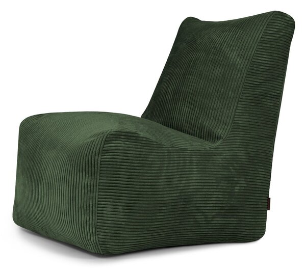 Zielony sztruksowy worek do siedzenia Seat Lounge – SLOWDOWN