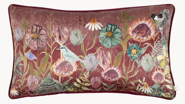 Poduszka dekoracyjna z bawełny Meadow Bloom