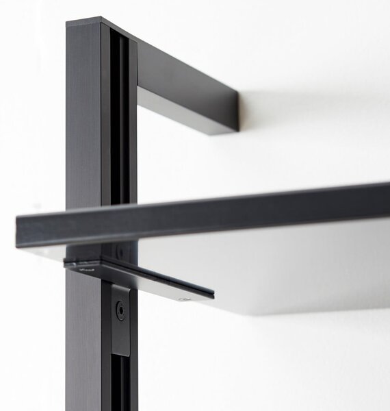 Czarny regał w dekorze dębu 94x210 cm Edge by Hammel – Hammel Furniture