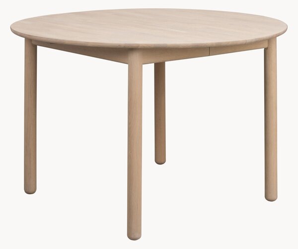 Okrągły stół do jadalni z drewna dębowego Derrymore, Ø 120 cm