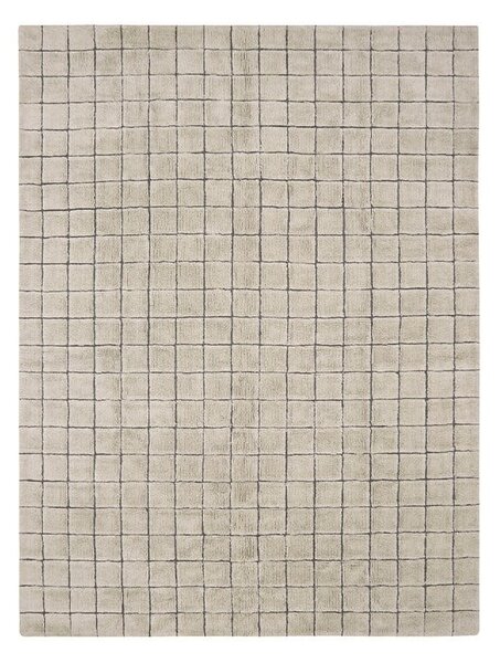 Beżowy wełniany dywan tkany ręcznie 230x300 cm Mosaic Sandstone – Lorena Canals