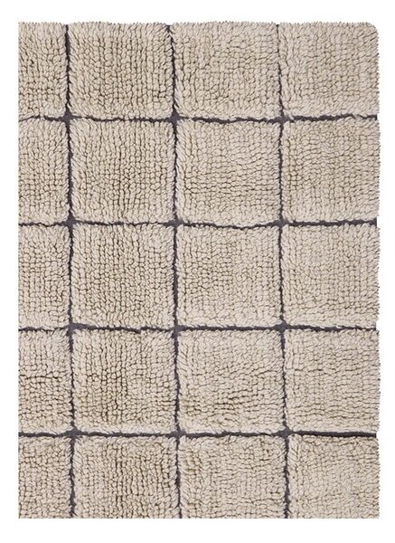 Beżowy wełniany dywan tkany ręcznie 230x300 cm Mosaic Sandstone – Lorena Canals
