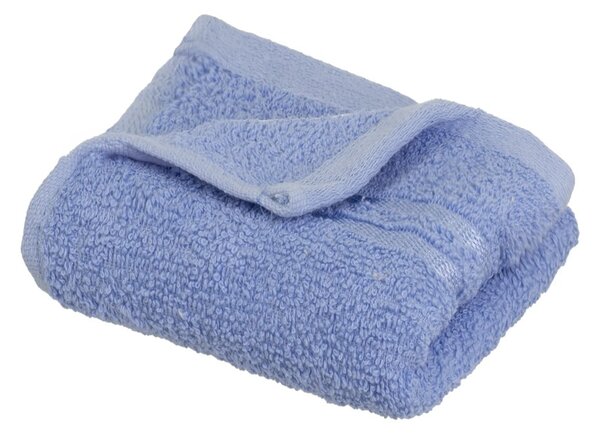 Niebieski bawełniany ręcznik frotte 30x50 cm Simple – Casa Selección
