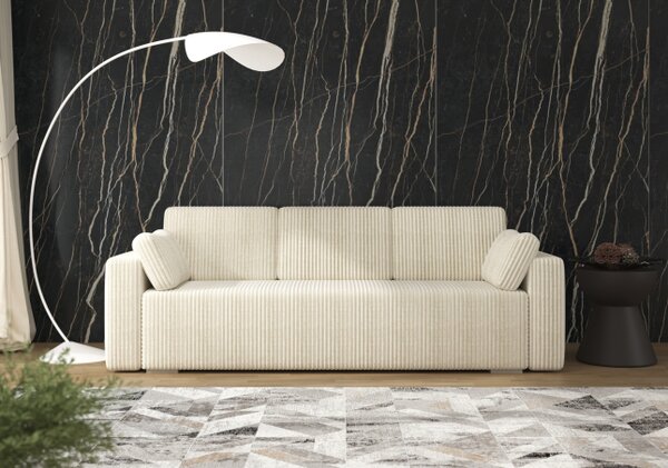 Sofa ESPANIA JASNOBEŻOWA PREMIUM z funkcją spania