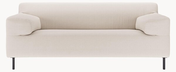 Sofa freistil180 (2-osobowa), srebrnoszary/czarny, S 182 cm
