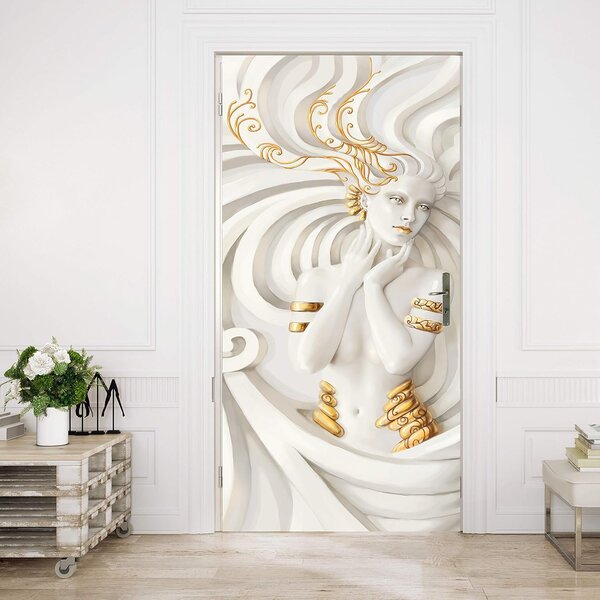 Fototapeta na drzwi GOLDEN MERMAID 86x200 cm