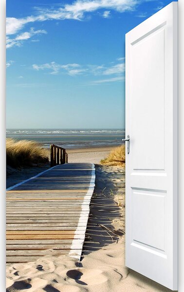 Fototapeta na drzwi BEACH DUNE 86x200 cm