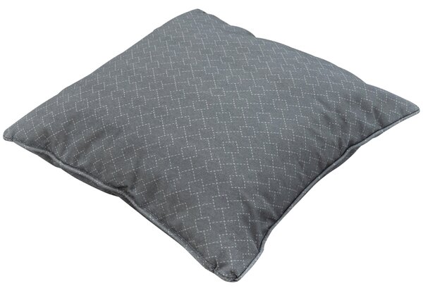 Poduszka zewnętrzna MADISON CHECK 50x50 cm, szara
