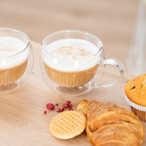 4Home Szklanka termiczna do cappuccino Hot&Cool 270 ml, 2 szt