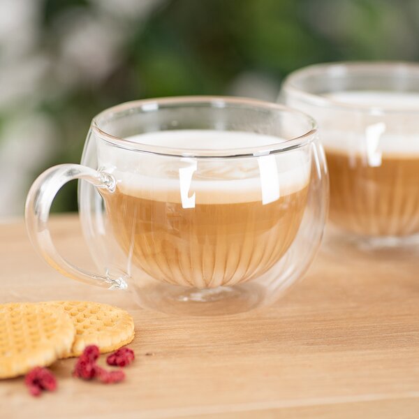 4Home Szklanka termiczna do cappuccino Hot&Cool 270 ml, 2 szt