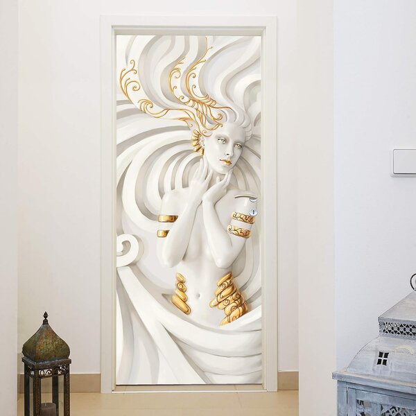 Fototapeta na drzwi GOLDEN MERMAID 86x200 cm