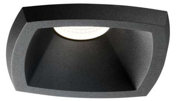 Spot LIGHT-POINT, ściemnialny, czarny, salon, aluminium
