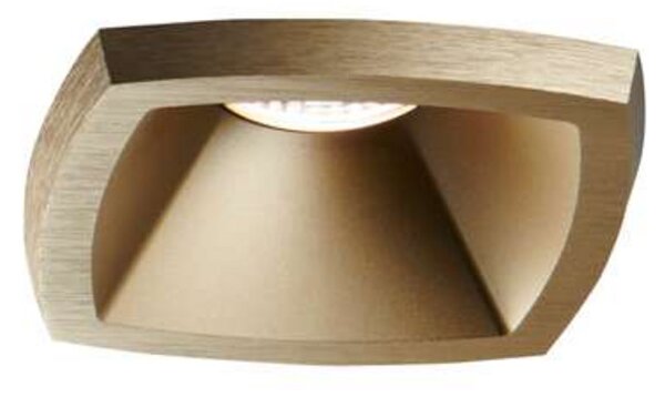 Spot LIGHT-POINT, ściemnialny, złoty | mosiężny, salon, aluminium