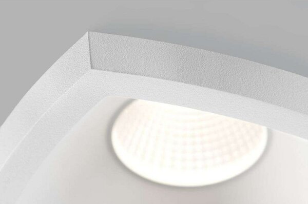 Spot LIGHT-POINT, ściemnialny, biały, salon, aluminium