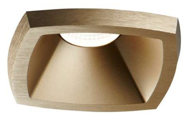 Spot LIGHT-POINT, ściemnialny, złoty | mosiężny, salon, aluminium