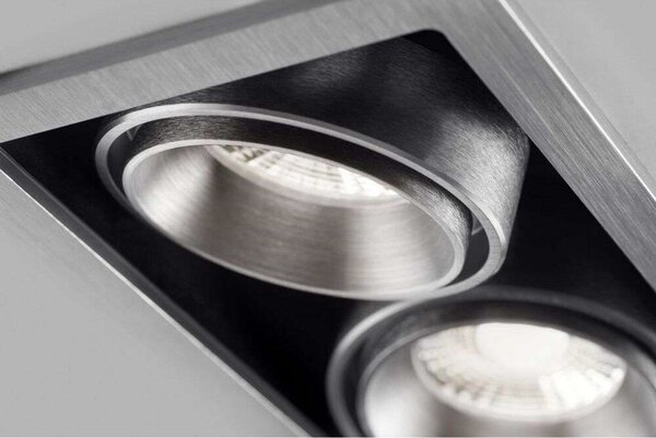 Spot LIGHT-POINT, ściemnialny, metaliczny, salon, metal