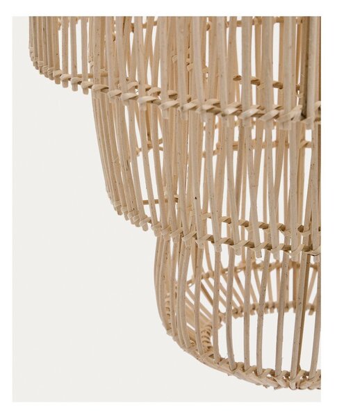 Rattanowy abażur w naturalnym kolorze ø 38 cm Janoa – Kave Home