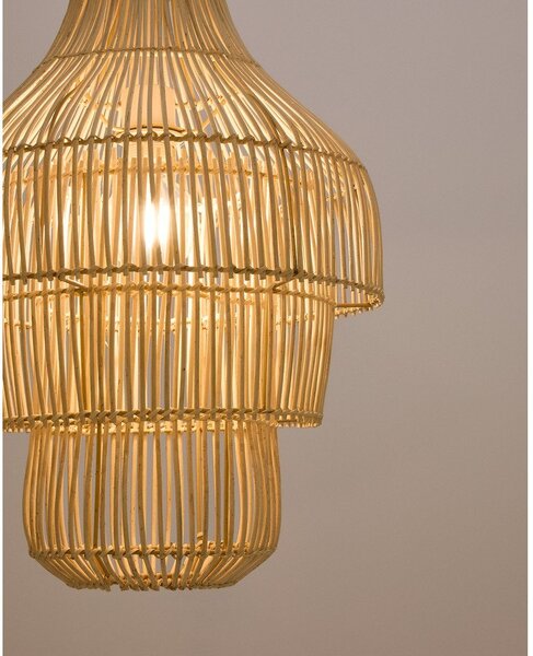 Rattanowy abażur w naturalnym kolorze ø 38 cm Janoa – Kave Home