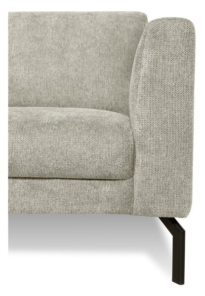 Beżowa sofa z tkaniny szenilowej 165 cm Gomero – Scandic