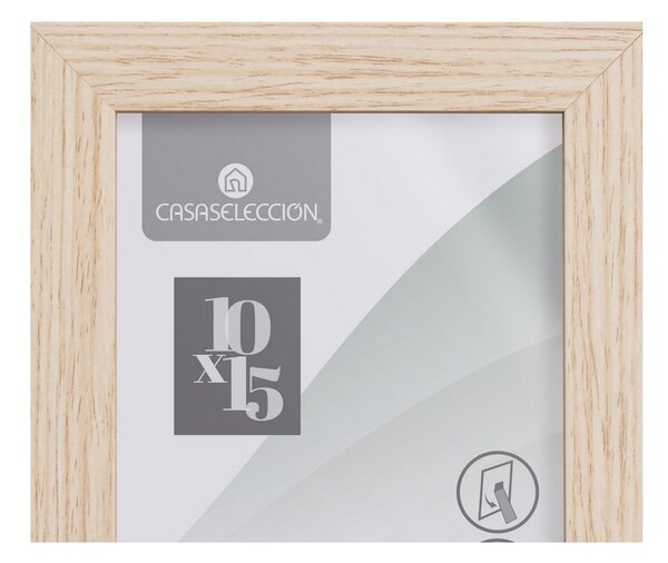 Ramka stojąca/ścienna w naturalnym kolorze 12,5x17,5 cm Sencillo – Casa Selección
