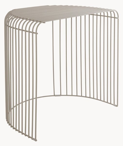 Stolik pomocniczy z metalu Curva