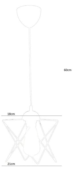 Czarna lampa wisząca – Opviq lights