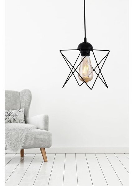Czarna lampa wisząca – Opviq lights