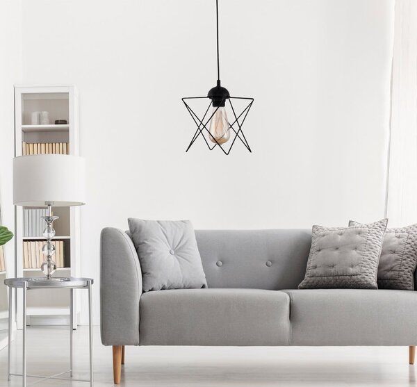 Czarna lampa wisząca – Opviq lights