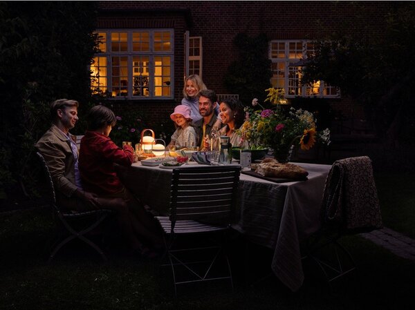 Solarna lampa zewnętrzna LED na USB ø 12 cm Soft Spot – Rosendahl