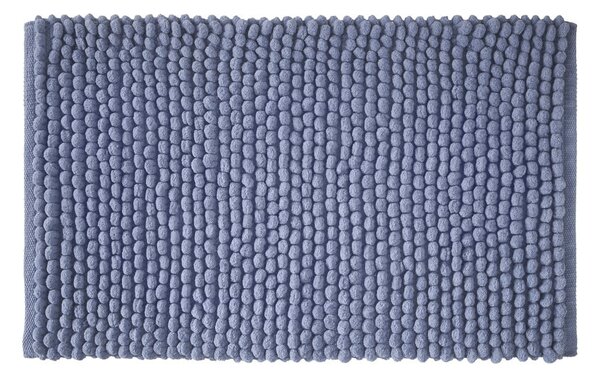 Niebieski dywanik łazienkowy 50x80 cm Aspen Bobble – Bianca