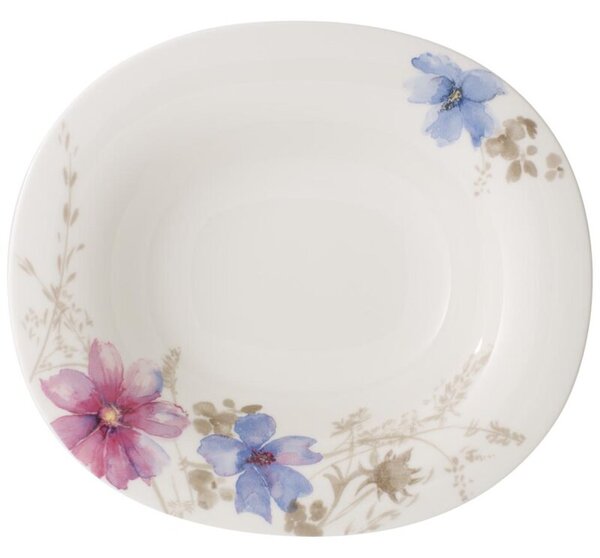 Talerz głęboki owalny (24 cm) Mariefleur Gris Villeroy & Boch