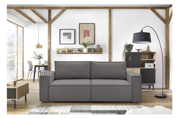 Szara sofa 245 cm Nihad – Bobochic Paris
