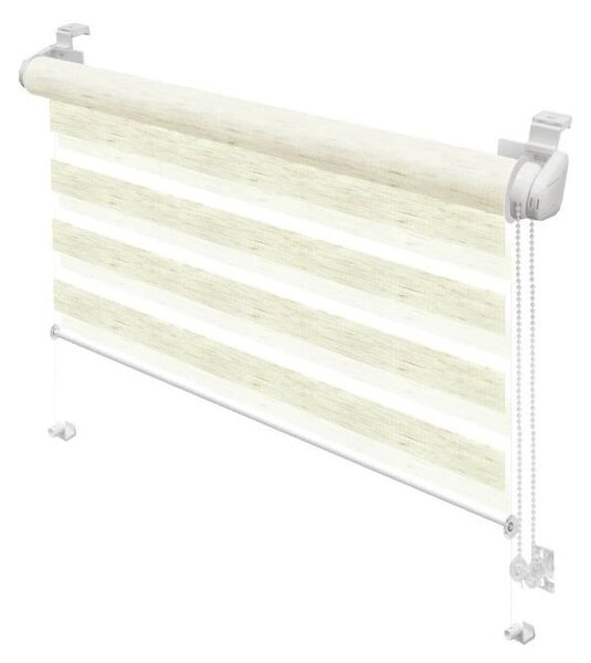 Roleta dzień i noc w naturalnym kolorze 57x150 cm Zebra Silvalin – Gardinia