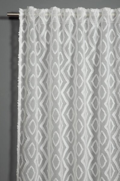 Biała firanka 140x245 cm Diamant Scherli – Sehlbach
