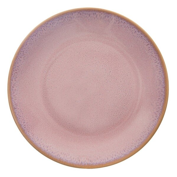Różowy ceramiczny talerz deserowy ø 20,5 cm Glaze – Orion