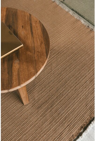 Bawełniany dywan tkany ręcznie w kolorze ochry 140x200 cm Handloom – Lorena Canals