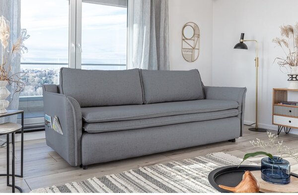 Szara rozkładana sofa Miuform Charming Charlie