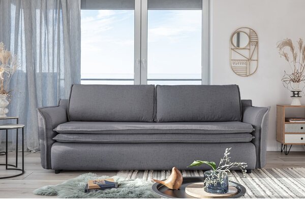 Szara rozkładana sofa Miuform Charming Charlie