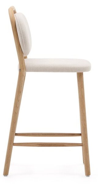 Beżowy hoker (wysokość siedziska 66 cm) Helda – Kave Home