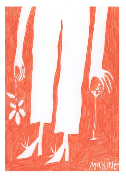 Plakat 30x40 cm Sunday at Five – Maxine McCrann – The Poster Club