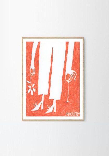 Plakat 30x40 cm Sunday at Five – Maxine McCrann – The Poster Club