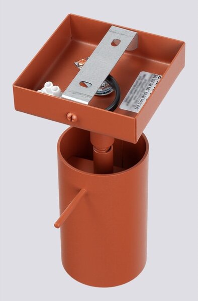 Ceglasta lampa punktowa 8x16 cm Etna – Sollux