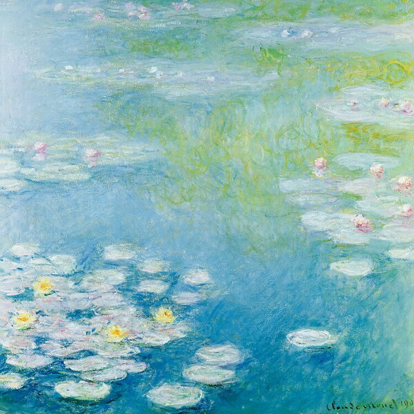 Reprodukcja Nympheas at Giverny 1908, Claude Monet