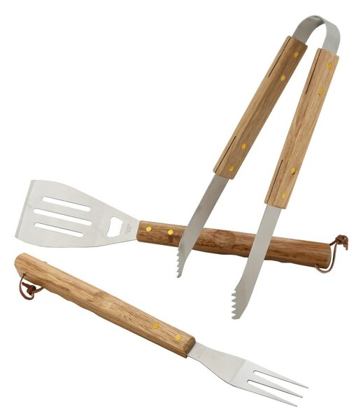 Zestaw 3 akcesoriów do grilla Cattara Wood