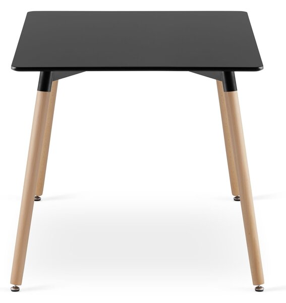 PROMOCJA Czarny stół jadalny ADRIA 120x80 cm II. jakość