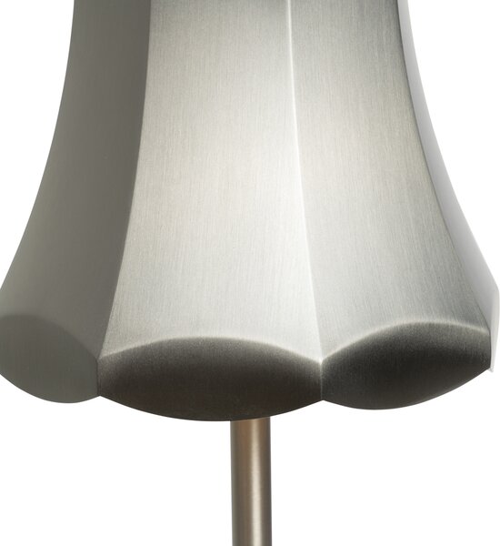 Zestaw 2 lamp stołowych retro gunmetalowych ładowanych akumulatorowo IP44 - Granny