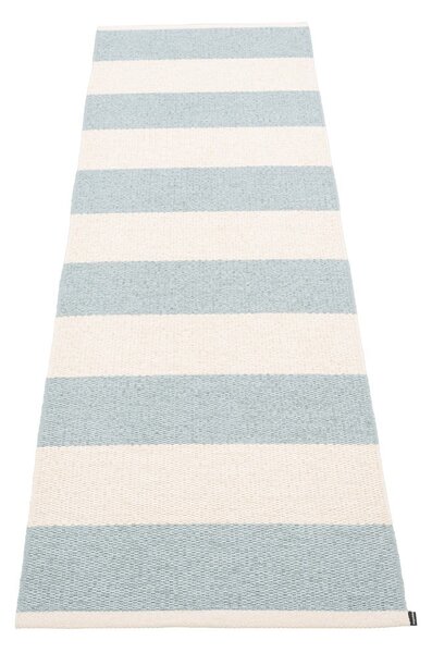 Jasnoniebiesko-kremowy chodnik odpowiedni na zewnątrz 70x225 cm Bob Blue Fog – Pappelina