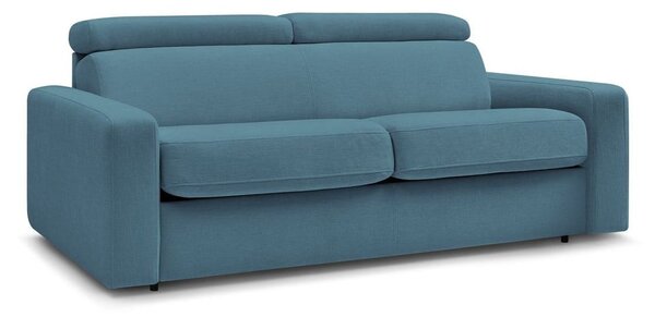 Niebieska rozkładana sofa 195 cm Monaco – Bobochic Paris