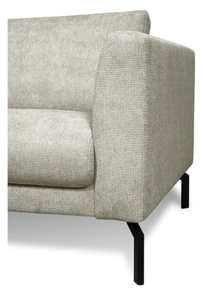 Beżowa sofa z tkaniny szenilowej 216 cm Gomero – Scandic