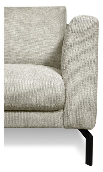 Beżowa sofa z tkaniny szenilowej 216 cm Gomero – Scandic